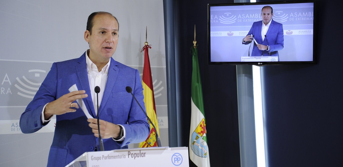 PP: “Extremadura es la única región que incumplió el límite de deuda”