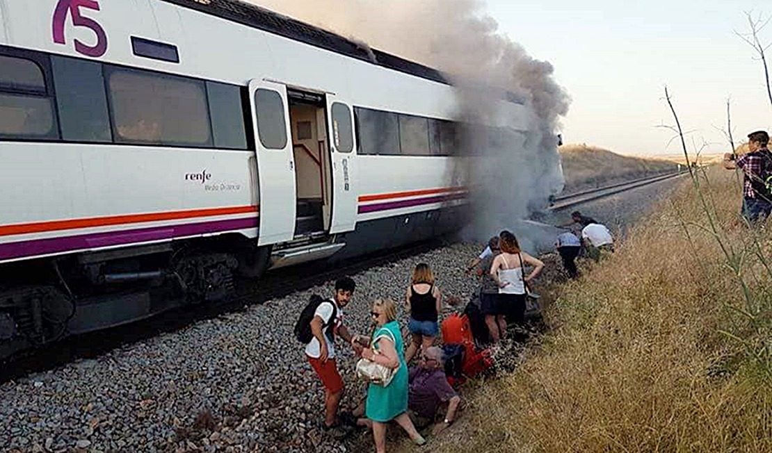 Extremadura: Quienes viajan en tren tienen derecho a seguir con vida