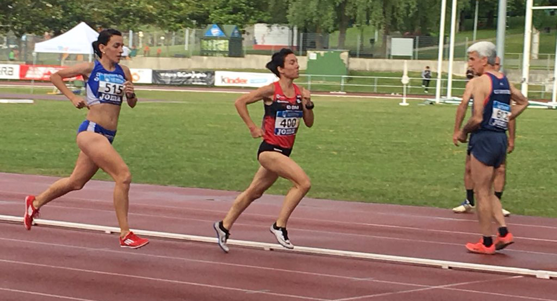 La extremeña Conchi Hidalgo consigue el bronce en el nacional de atletismo master
