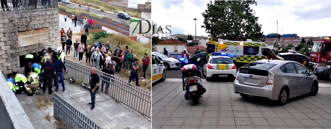 El menor electrocutado en Badajoz trasladado al hospital de La Paz en Madrid