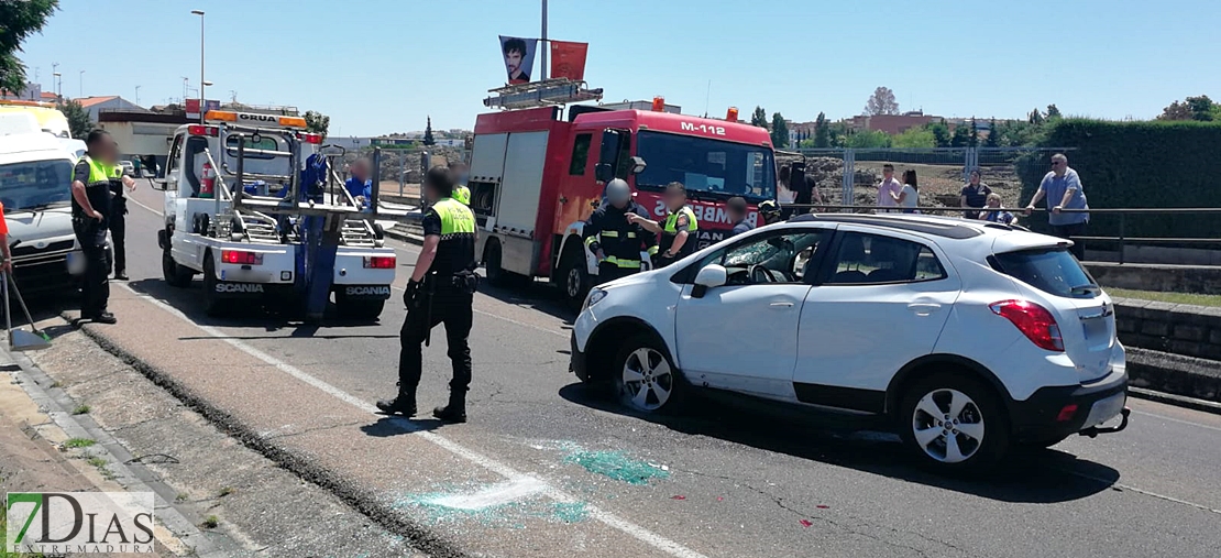 Trasladada al hospital tras sufrir un accidente en Mérida