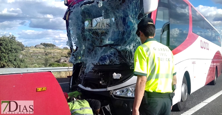 Situación de las personas heridas en el accidente del autobús