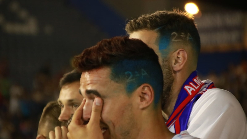 Inolvidable celebración para un hito histórico del fútbol extremeño