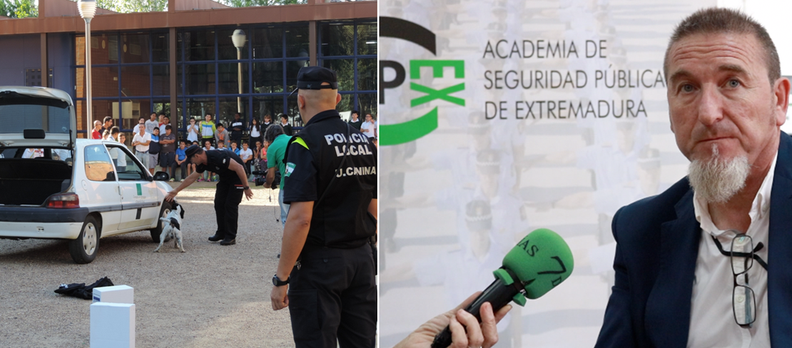 En las entrañas de la Academia de Seguridad de Extremadura