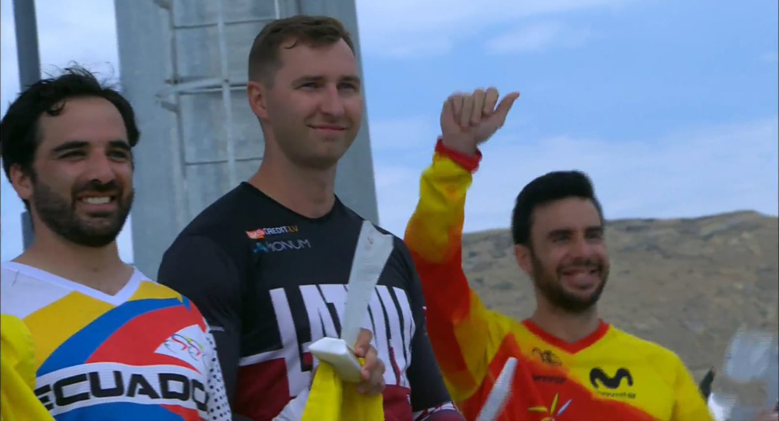 El extremeño Javier Morales subcampeón del Mundo de BMX