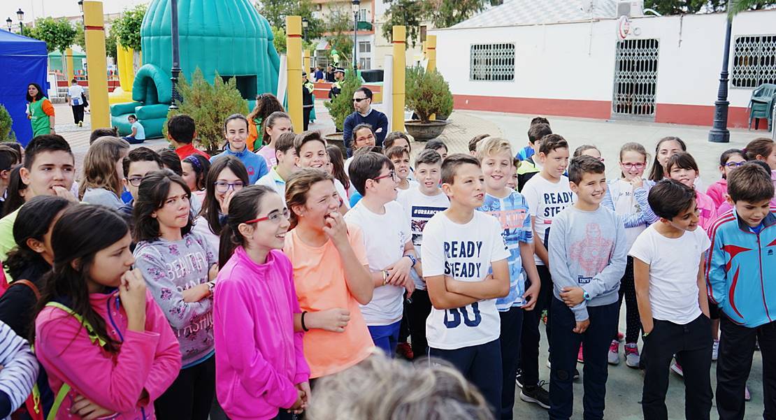Alrededor de 250 escolares celebran el Día del Medio Ambiente jugando