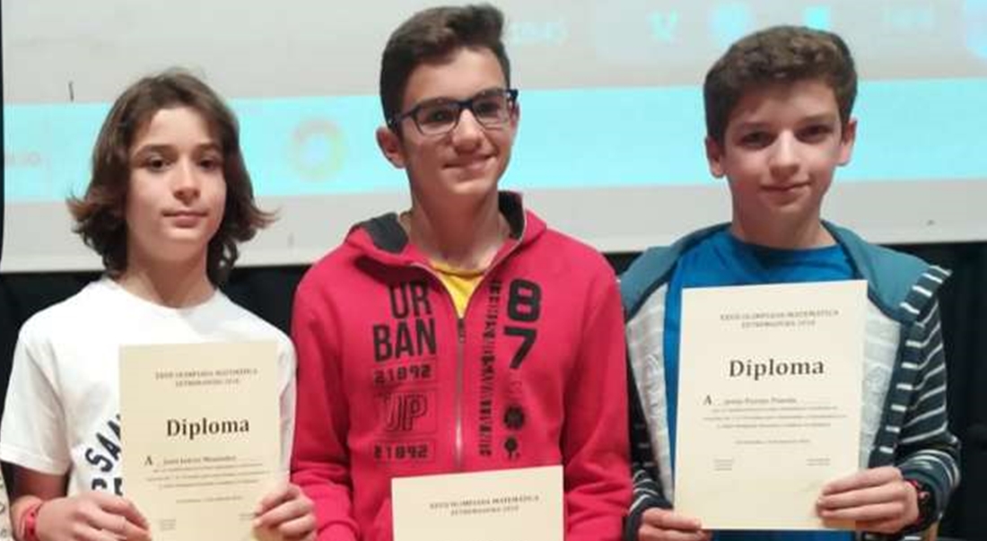 Proclamados los representantes de Extremadura en la Olimpiada Matemática Nacional