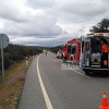 Imágenes del grave accidente ocurrido ayer en la provincia de Cáceres