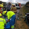 Imágenes del grave accidente ocurrido ayer en la provincia de Cáceres