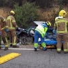 Imágenes del grave accidente ocurrido ayer en la provincia de Cáceres