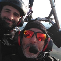Dos extremeños baten el record mundial en paramotor