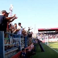 Celebración del GOL del Extremadura