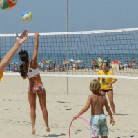 El vóley playa infantil llega a la escuela de Llerena en agosto