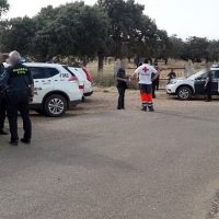 Un dron se añade a la búsqueda del vecino de Herrera del Duque