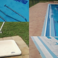 Destrozan la piscina del Diocles durante esta madrugada