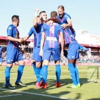 GOL del Extremadura al filo del descanso