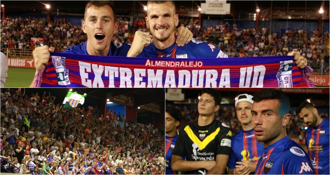 Inolvidable celebración para un hito histórico del fútbol extremeño