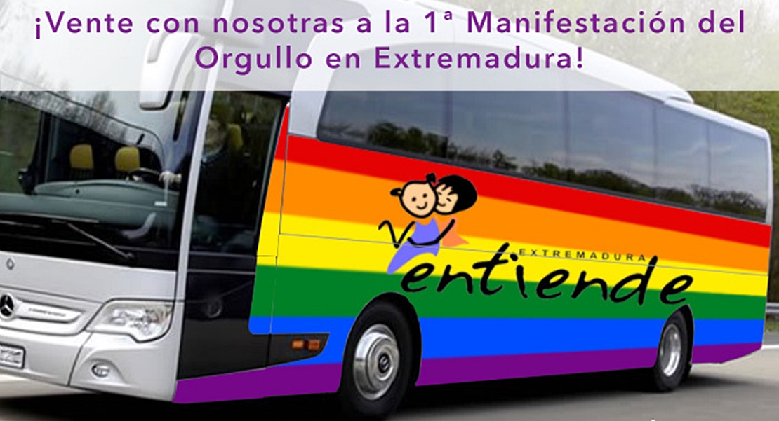Extremadura se manifestará por primera vez por el Orgullo