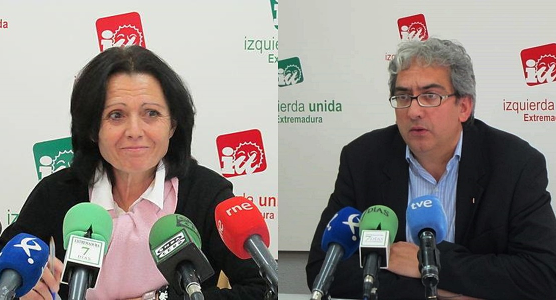 Encarna Muñoz y Joaquín Macías se postulan a liderar IU Extremadura