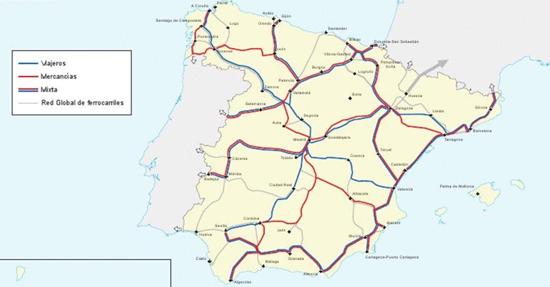 Mientras Extremadura sigue esperando el Eje 16, la CE amplía los corredores Atlántico y Mediterráneo