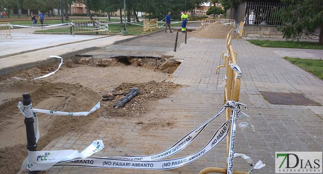 Valdepasillas, reventones a granel