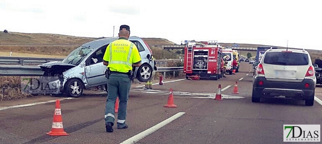 Accidente grave en la autovía A-5