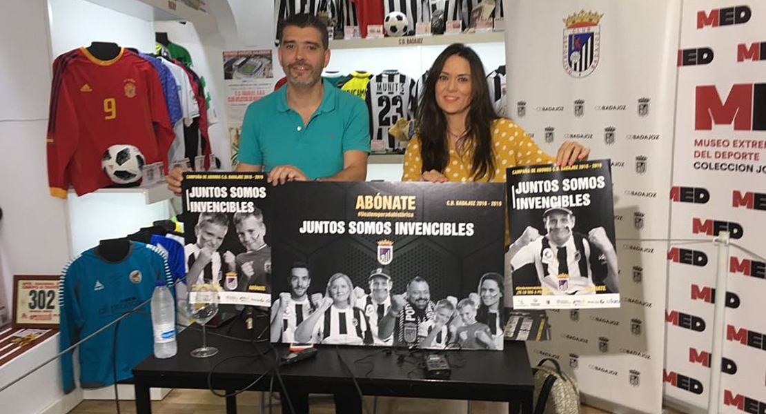 Ambiciosa campaña de abonos para el nuevo proyecto del CD. Badajoz
