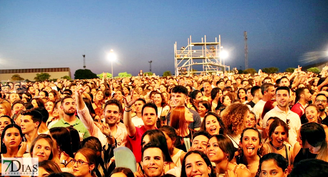 Dani Martín emociona en su concierto en la Feria de San Juan 2018