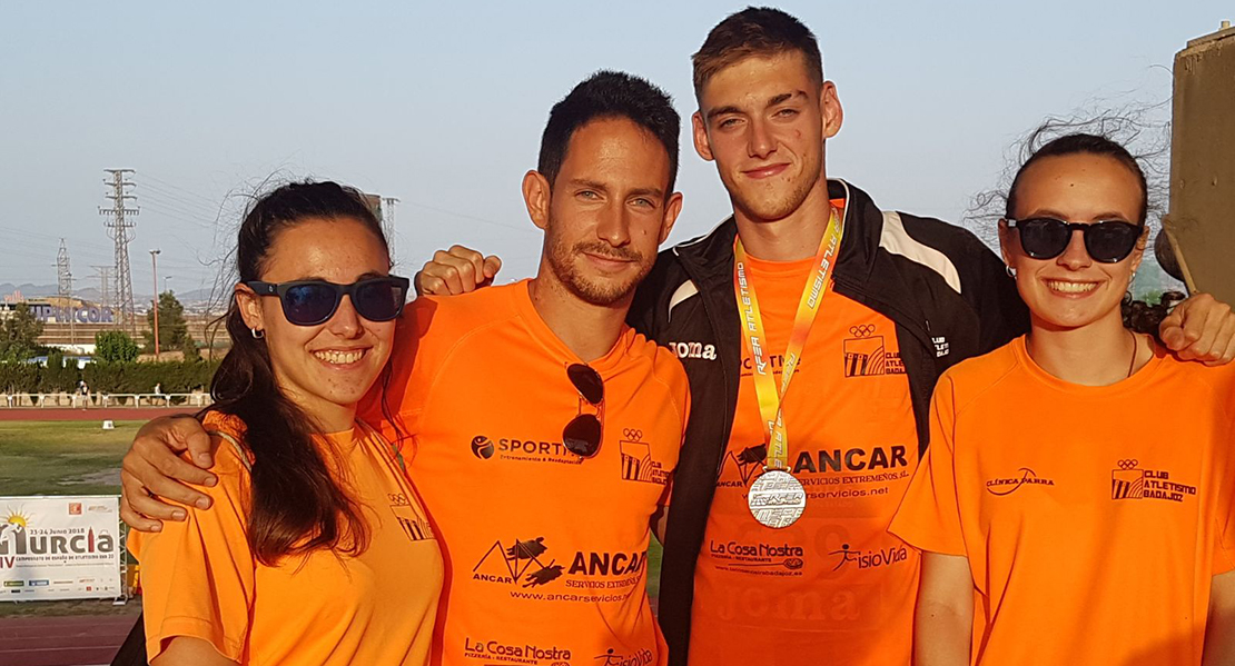 Los extremeños Antúnez y Ridruejo consiguen la plata en el nacional sub-20