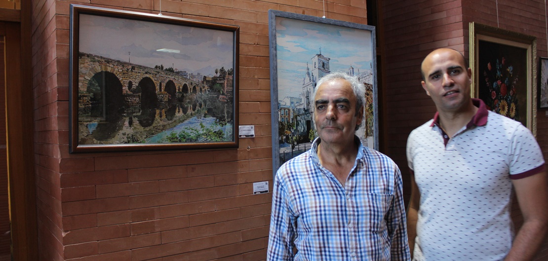 El emeritense apasionado por la pintura