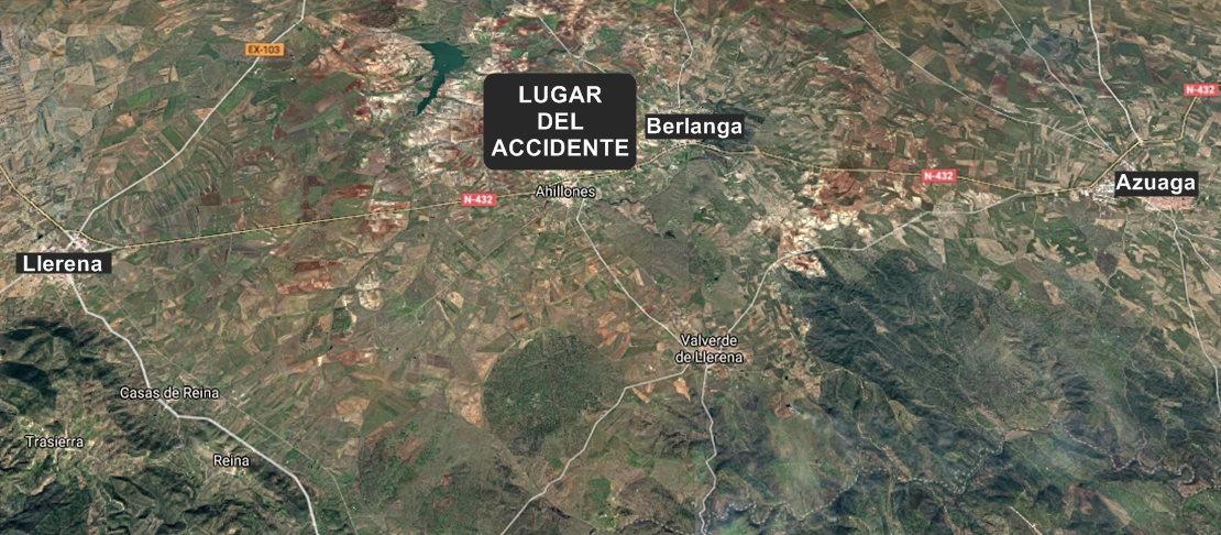 Fallece al volcar con su tractor en la provincia de Badajoz