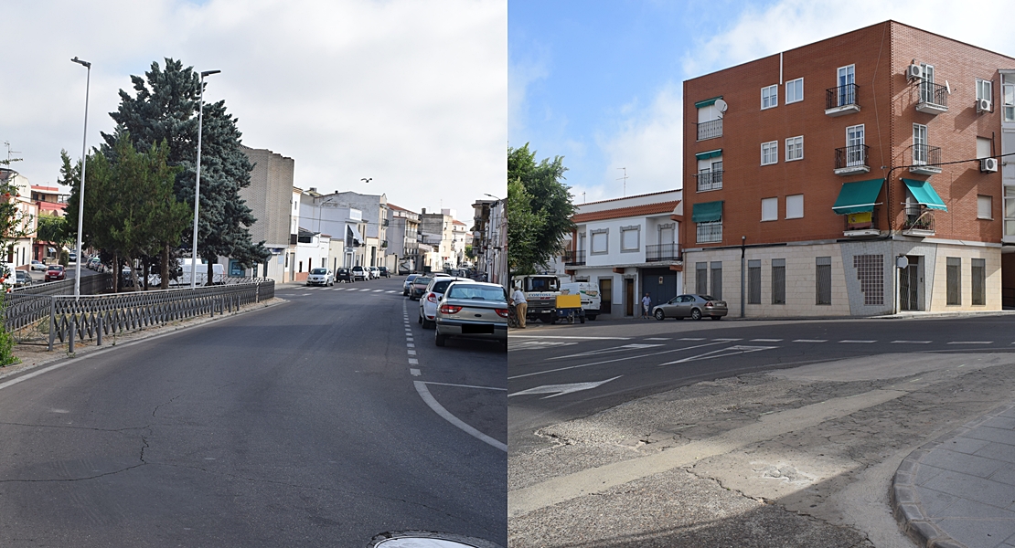 Cortan tres calles de Don Benito desde este lunes