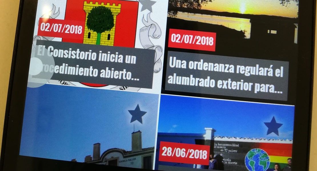 Los hosteleros de Olivenza podrán anunciarse en la nueva app municipal
