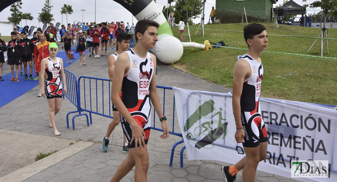 Imágenes de la 2ª jornada del Campeonato de España de Triatlón celebrado en Badajoz