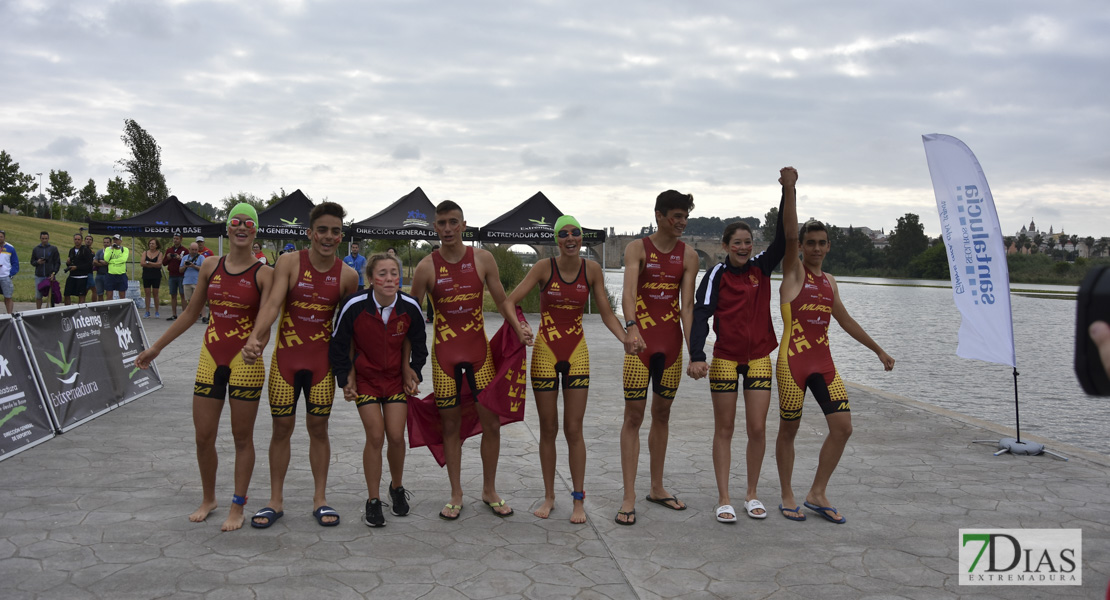 Imágenes de la 2ª jornada del Campeonato de España de Triatlón celebrado en Badajoz