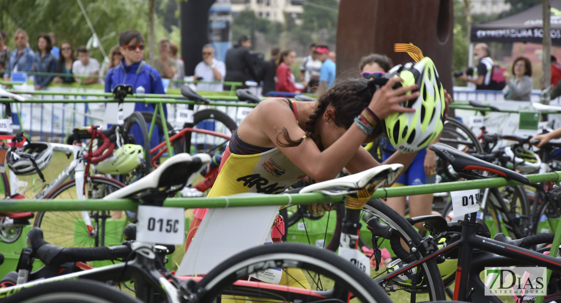 Imágenes de la 2ª jornada del Campeonato de España de Triatlón celebrado en Badajoz