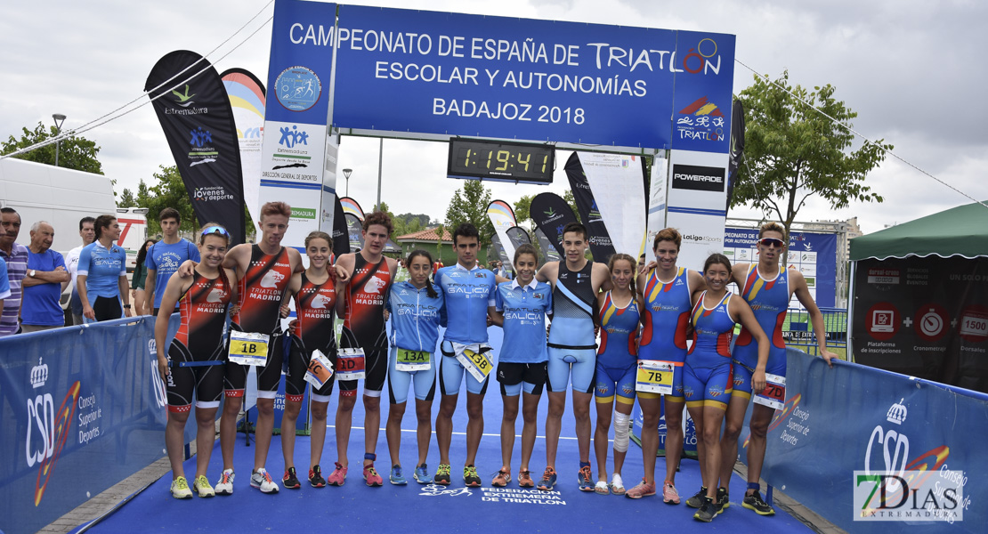 Imágenes de la 2ª jornada del Campeonato de España de Triatlón celebrado en Badajoz