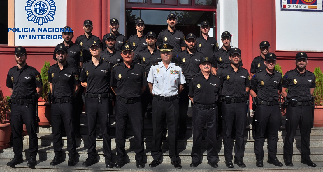 Llegan a Extremadura 55 policías nacionales para realizar prácticas