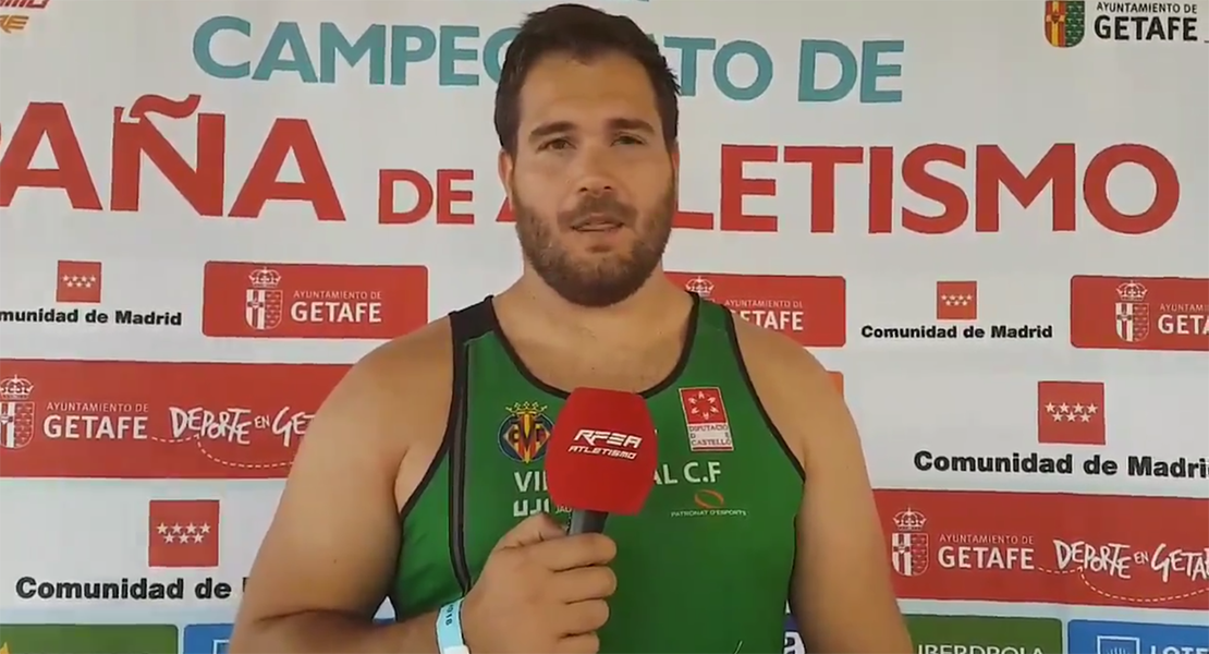 Javier Cienfuegos se proclama campeón de España de martillo