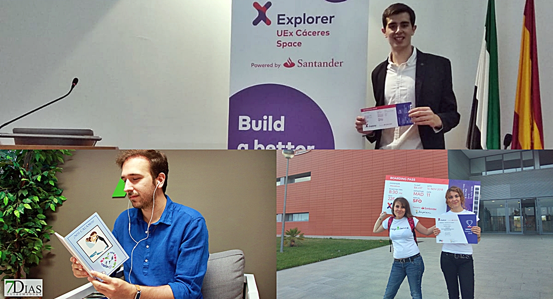 Sus ideas innovadoras llevan a tres jóvenes de Extremadura al Silicon Valley