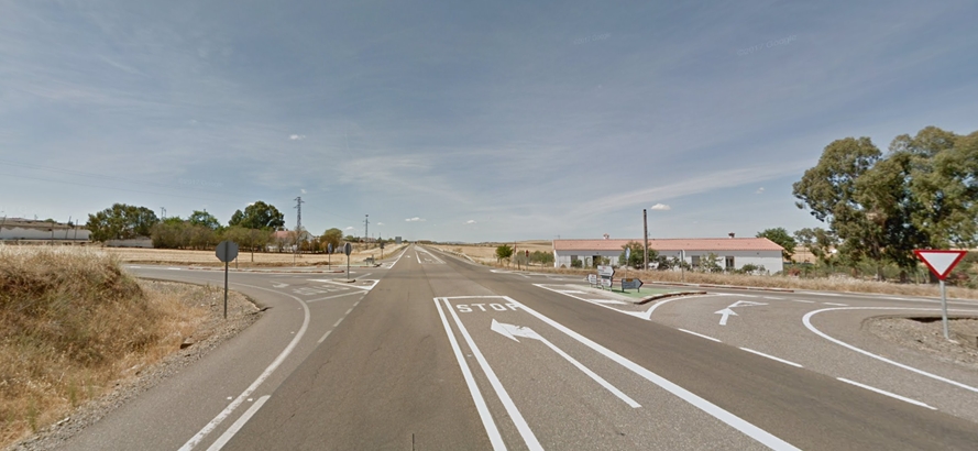 Ingresa en el hospital de Zafra con trauma craneal grave debido a un accidente