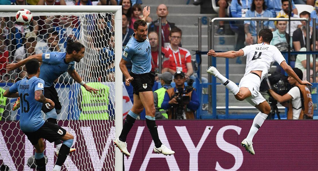 Francia, primer semifinalista del Mundial de Rusia