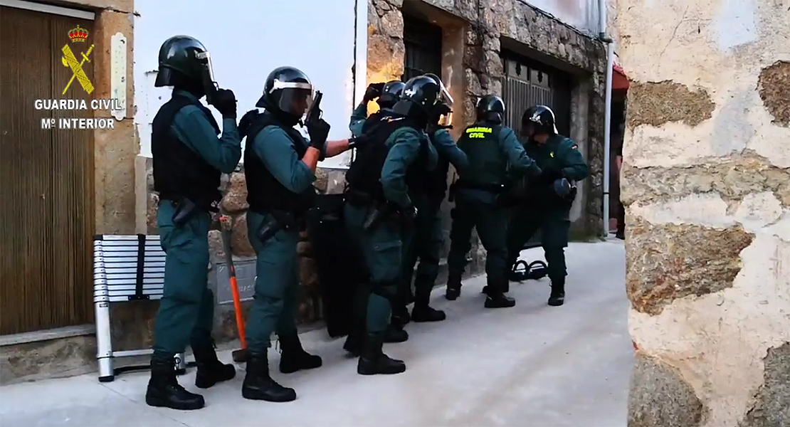 Cinco detenidos por tráfico de drogas en el norte de Cáceres