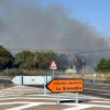 El fuego calcina una antigua discoteca de la Carretera de Olivenza