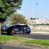 Incendio cercano al pabellón Juancho Pérez (Entrepuentes) Badajoz