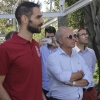 Imágenes de la visita de José Manuel Calderón a su campus