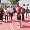 Imágenes de la visita de José Manuel Calderón a su campus