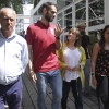 Imágenes de la visita de José Manuel Calderón a su campus