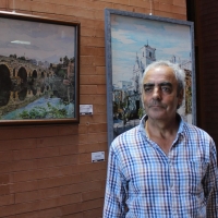 El emeritense apasionado por la pintura