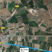 Cierran al tráfico la carretera de acceso a Lácara